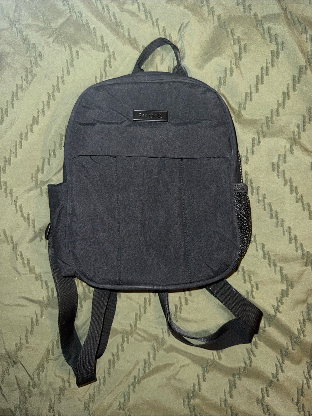 Black Reebok Compact Backpack - Unbranded